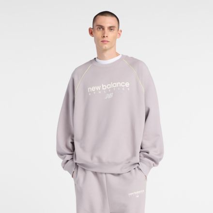 Trackside Fleece Crew, TRUFFLE SALT with AFTERGLOW, MT61U4JOABI