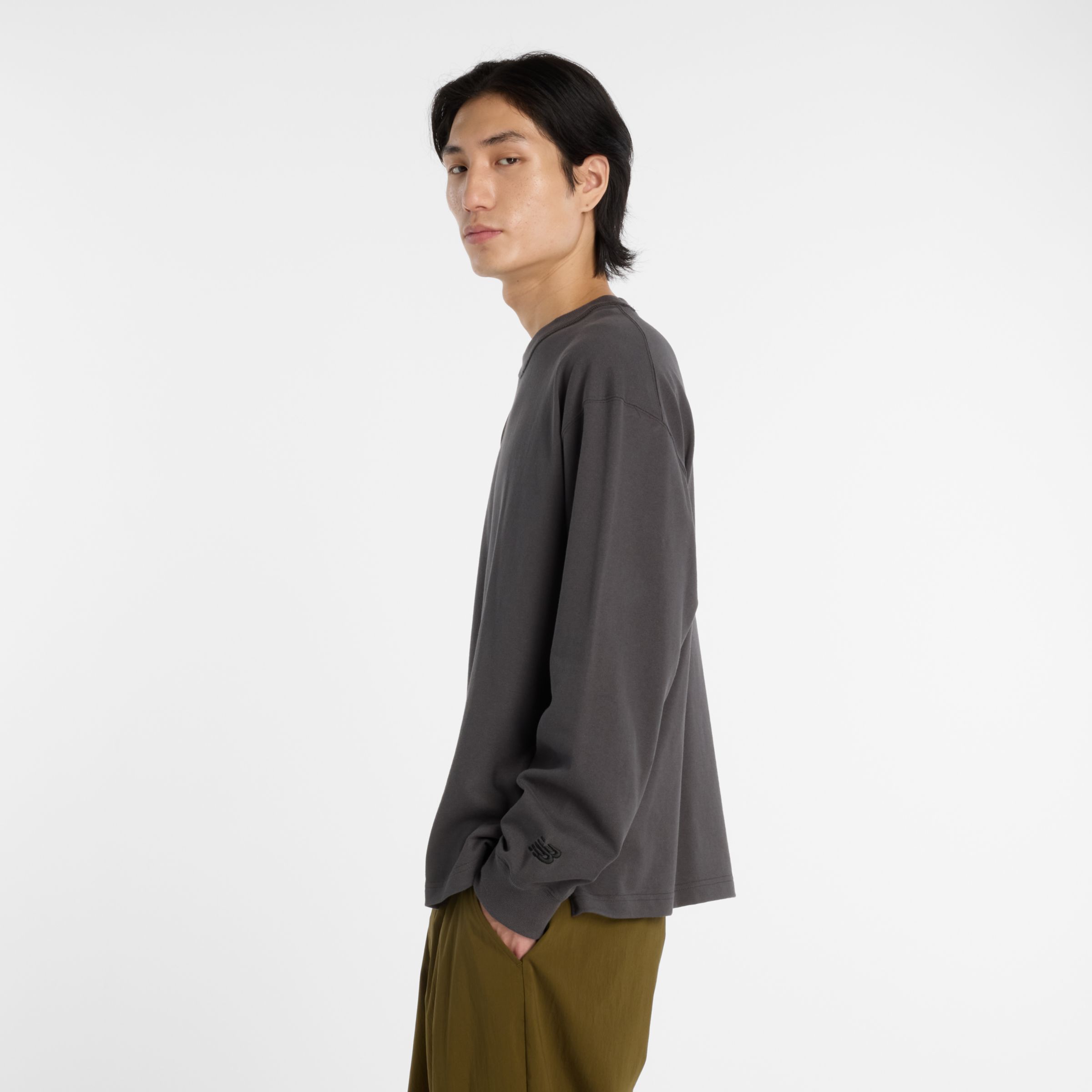 NB GREY プレミアム長袖