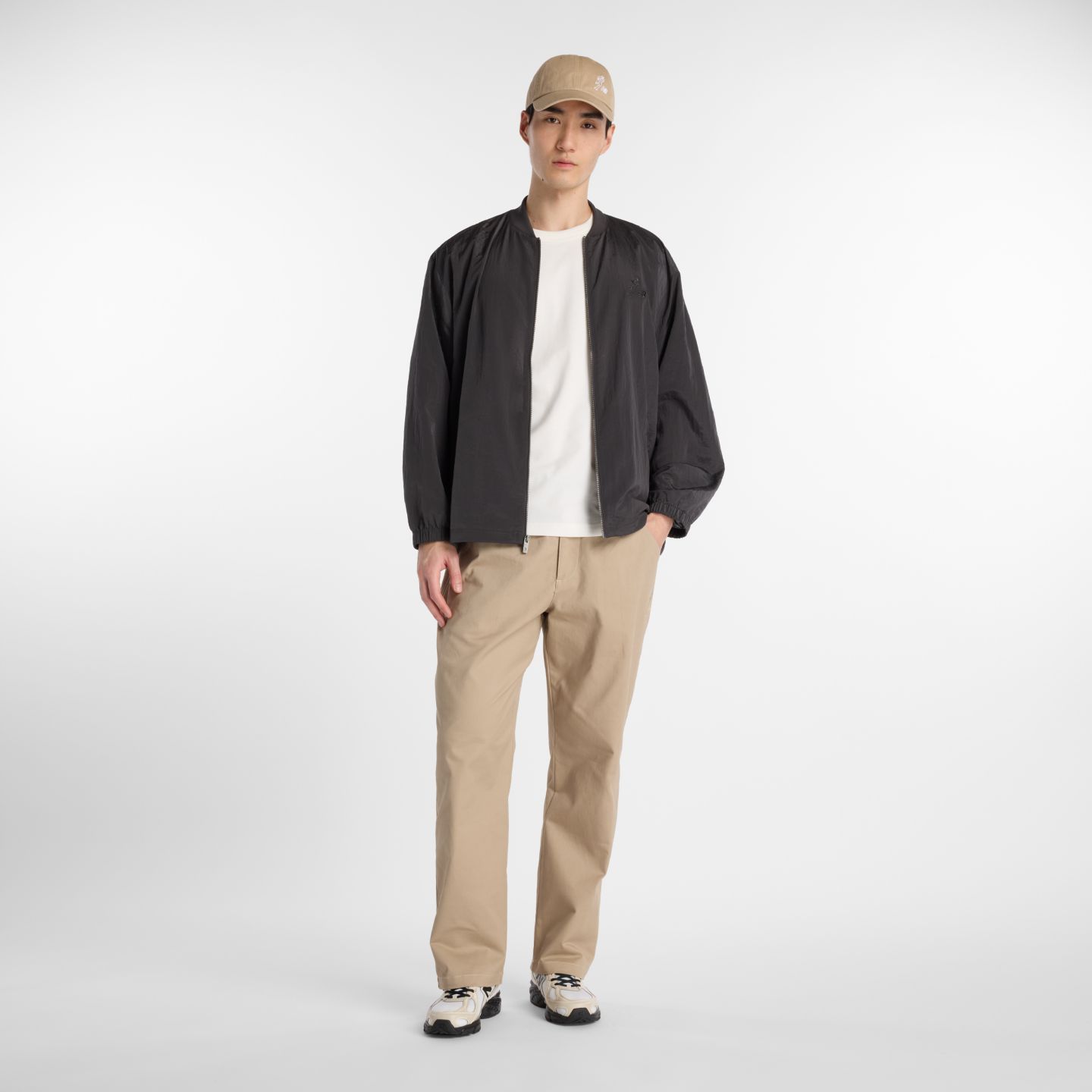 Мужская футболка New Balance Shohei Heavyweight, цвет: Морская соль — фото 2