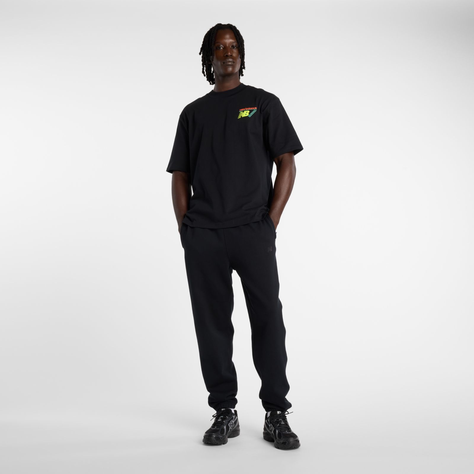 Мужские футболки New Balance Classic Tri-Logo Heat Map T-Shirt — фото 3