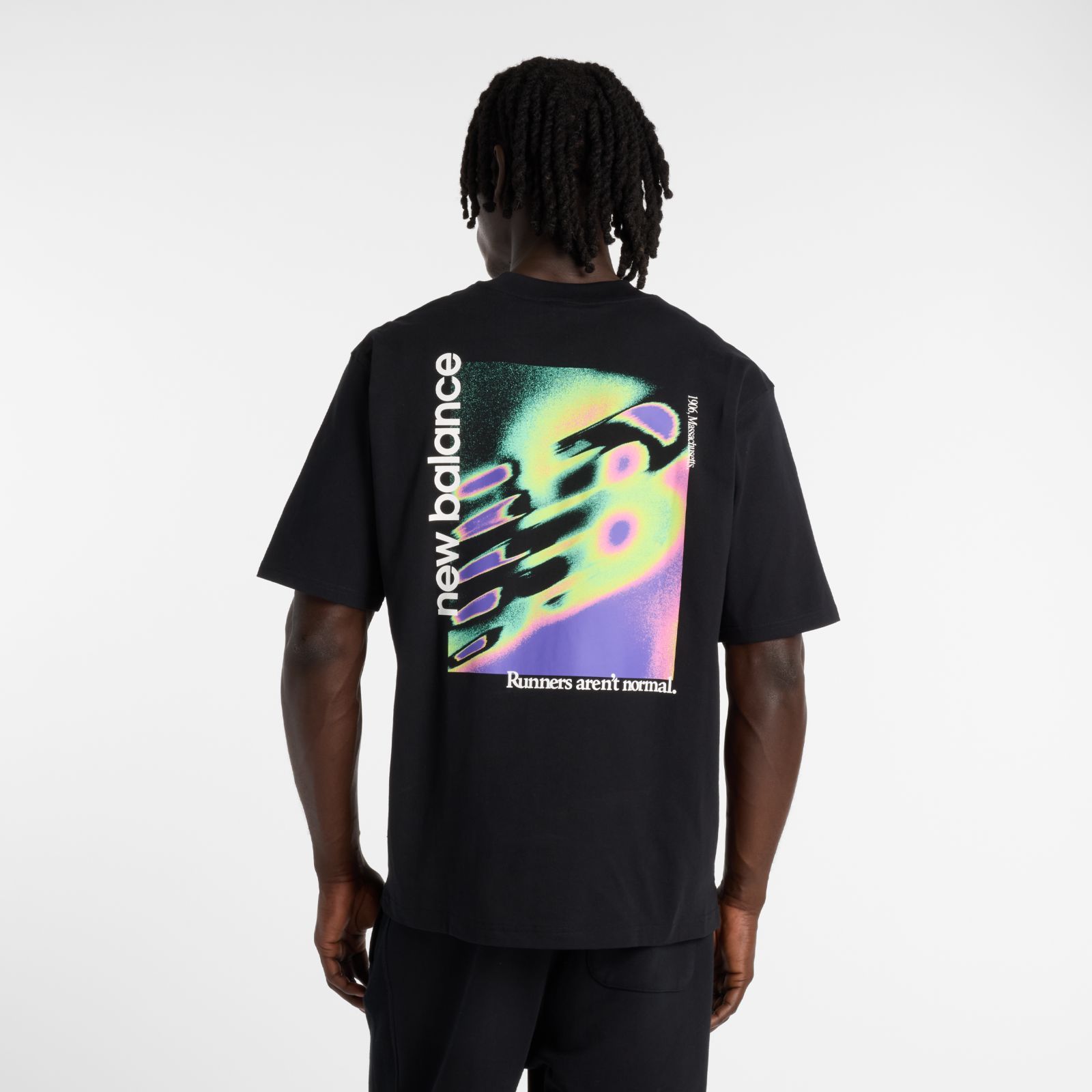 Мужские футболки New Balance Classic Tri-Logo Heat Map T-Shirt — фото 2
