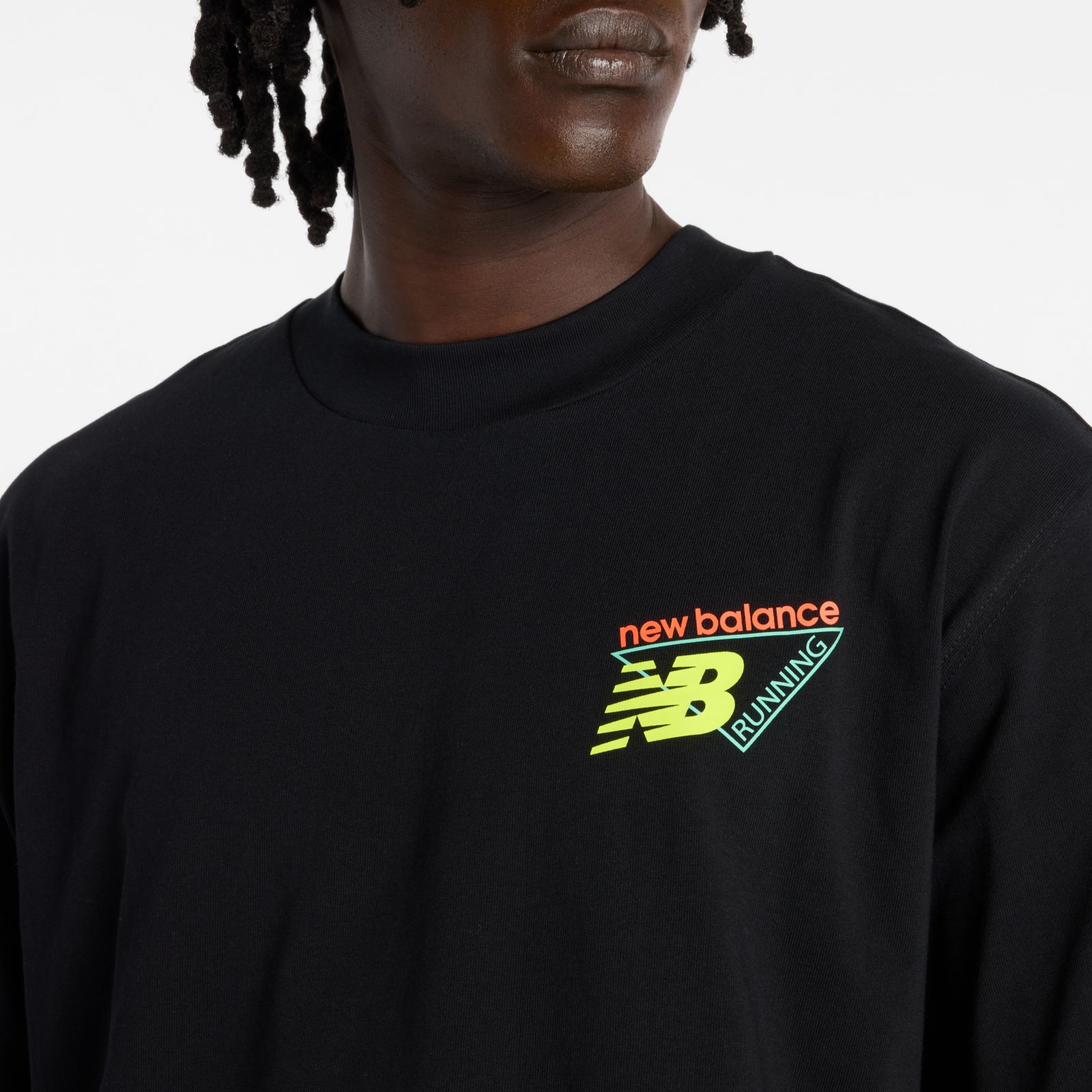 Мужские футболки New Balance Classic Tri-Logo Heat Map T-Shirt — фото 4