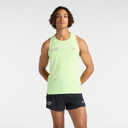 London Edition Race Day Ultra Light Singlet, AFTERGLOW, MT61V88RAFG