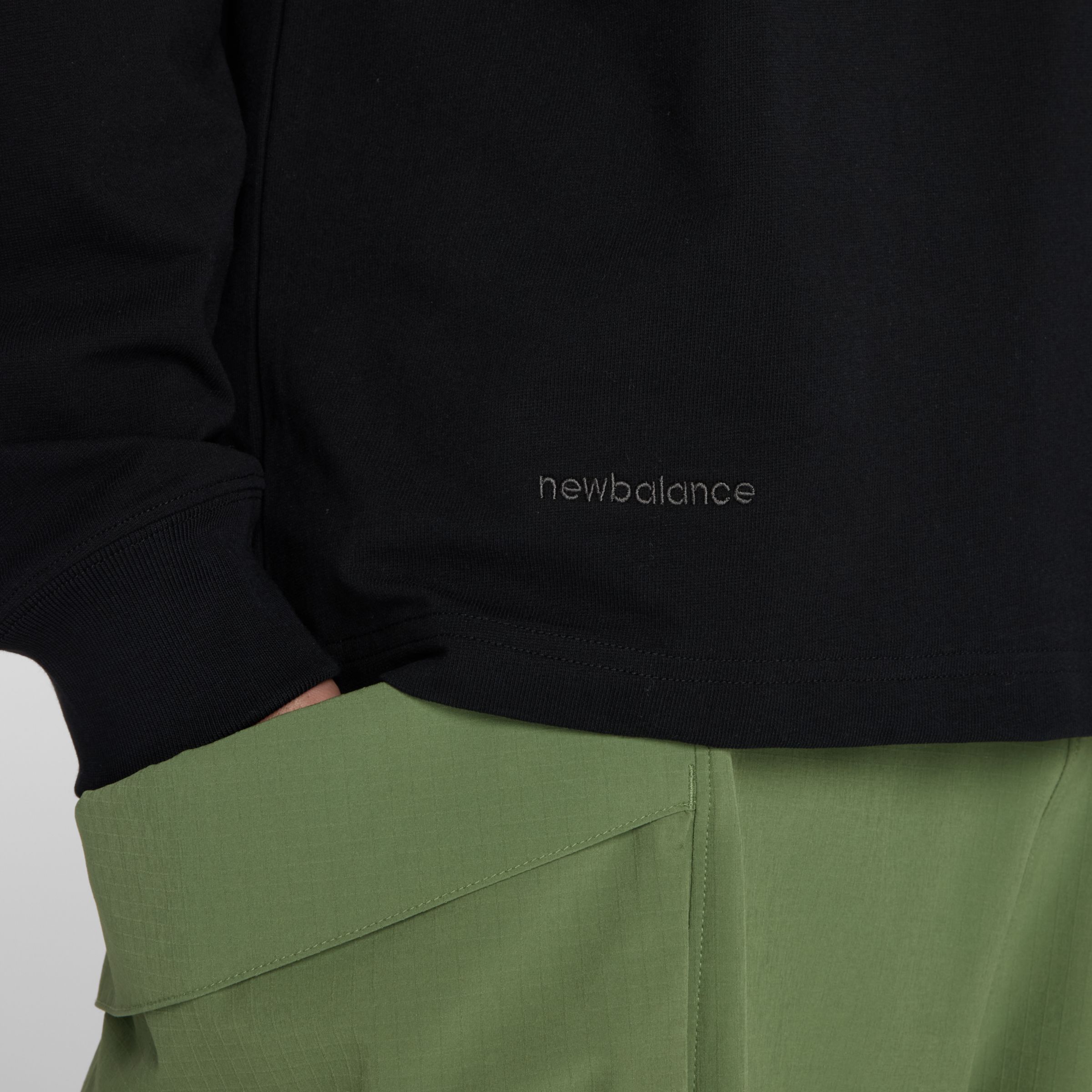 NB GREY ポケット長袖