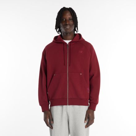 LNY Full Zip Hoodie, MERCURY RED, MT61W6QVMCR