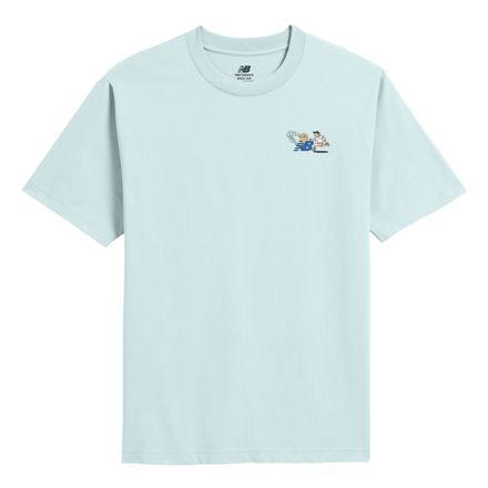 Basketball Boy Graphic T-Shirt, 白, MT61W6X5AAW