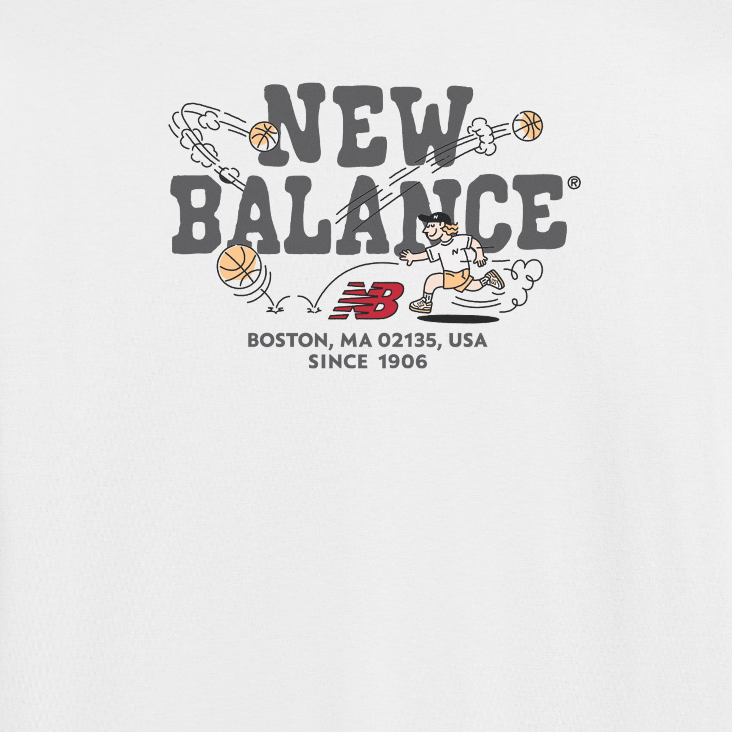 Basketball Boy Graphic T-Shirt