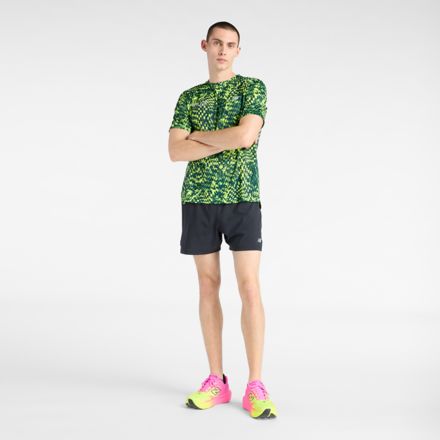 London Edition RC Essential Printed T-Shirt, PINK HEAT with MEDUSA GREEN, MT61W7X1AAM