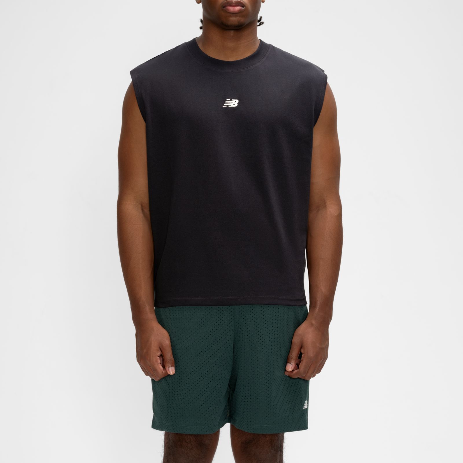 Мужские футболки New Balance Basketball Sleeveless T-Shirt — фото 2