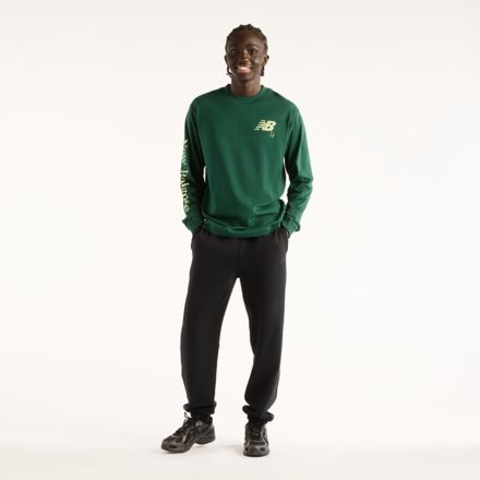 Digitally Remastered Long Sleeve T-Shirt, NORDIC GREEN, MT61X3KMNOG