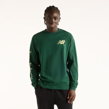 Digitally Remastered Long Sleeve T-Shirt, NORDIC GREEN, MT61X3KMNOG