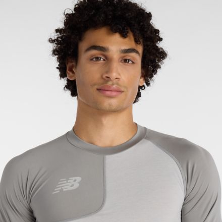 アシンメトリー半袖（右投げ用）, SLATE GRAY with RAINCLOUD, MT61X6LRYST