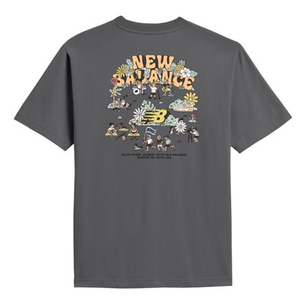 Every Journey Graphic T-Shirt, 白, MT61Y00BCAS