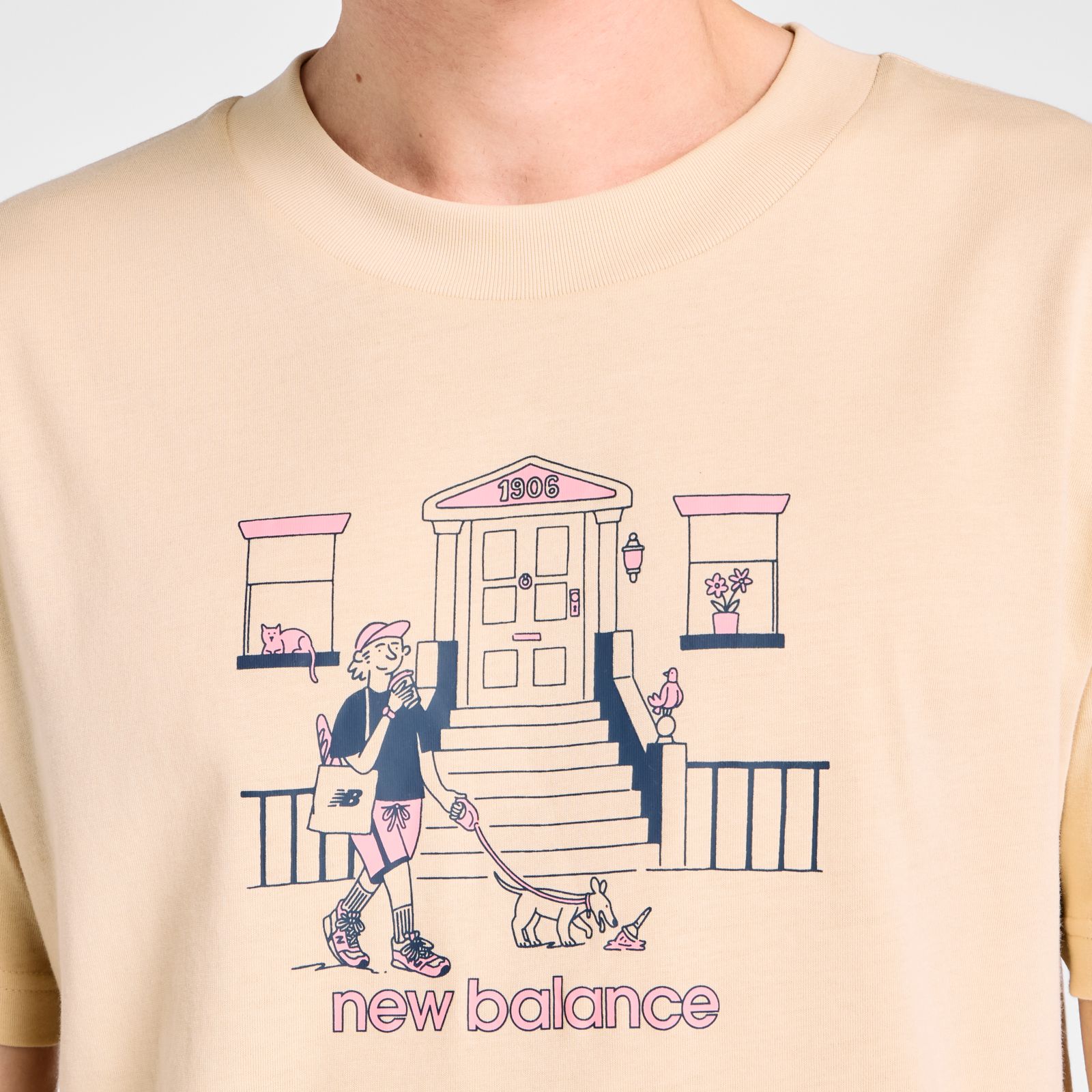Мужские футболки New Balance City Walk T-Shirt — фото 2