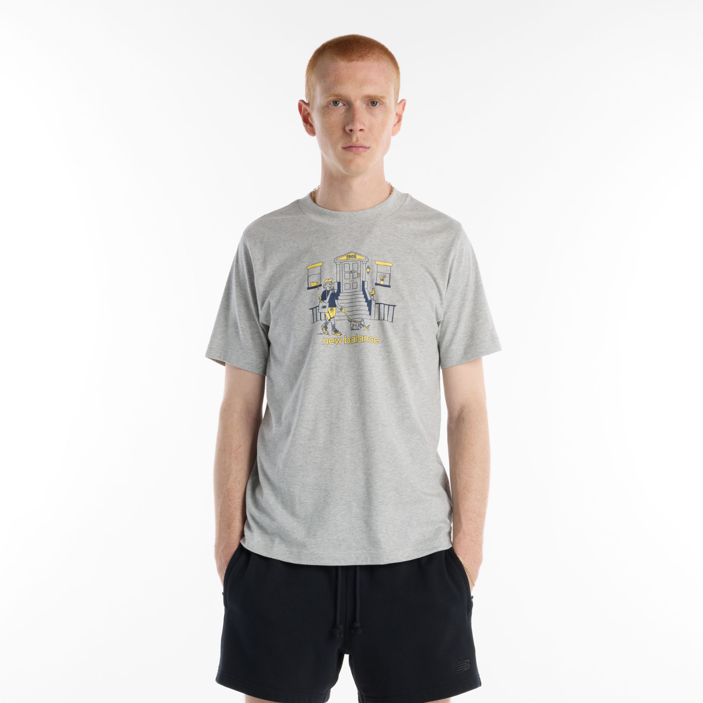 New Balance City Walk T-Shirt, MT61Y0XJAG
