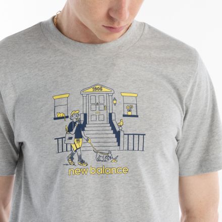 City Walk T-Shirt, Athletic Grey, MT61Y0XJAG