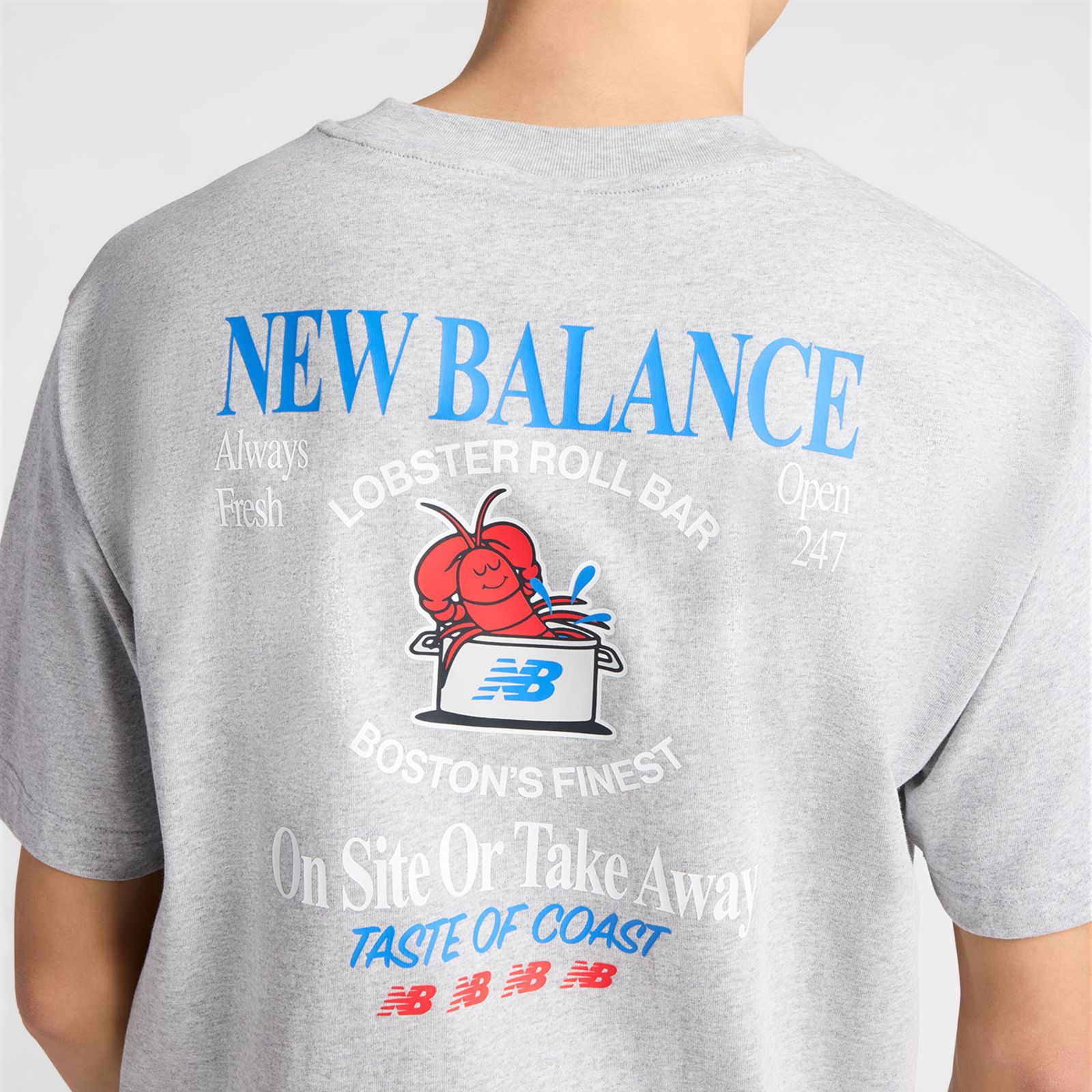 Мужские футболки New Balance Lobster Roll T-Shirt — фото 7