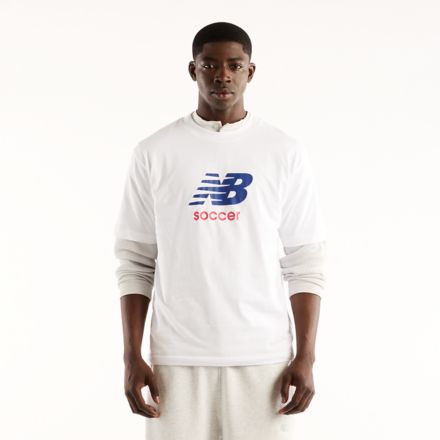 Soccer T-Shirt, Blanc, MT61Y1GAWT