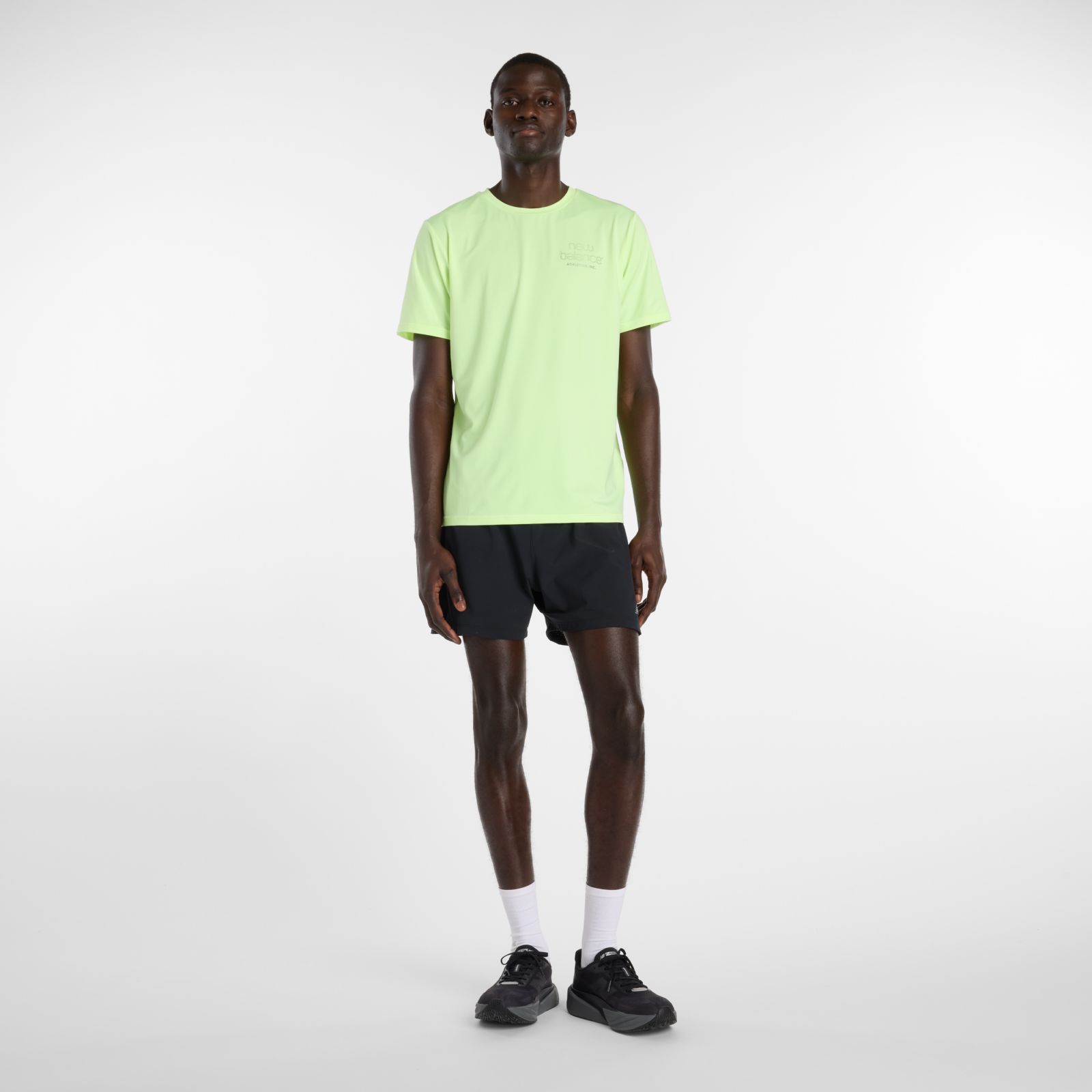 Мужские футболки New Balance Reflective Poly T-Shirt — фото 2