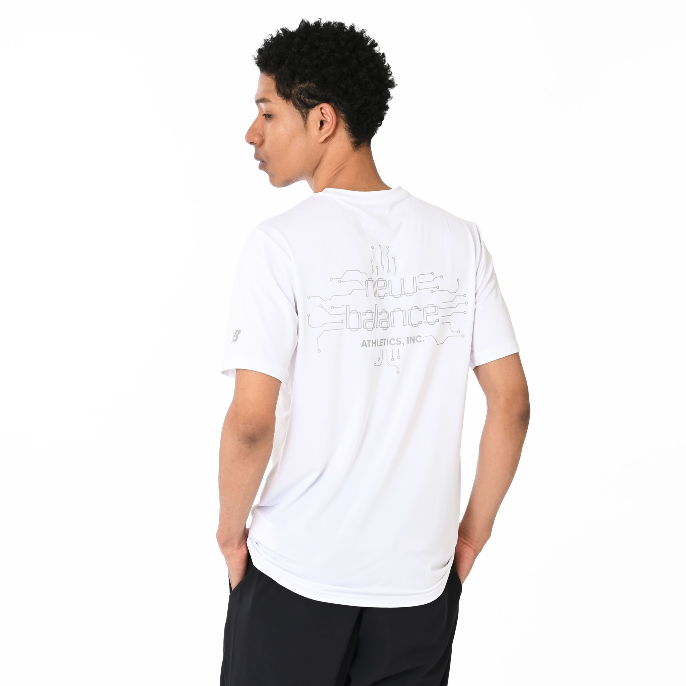 リフレクティブポリTシャツ