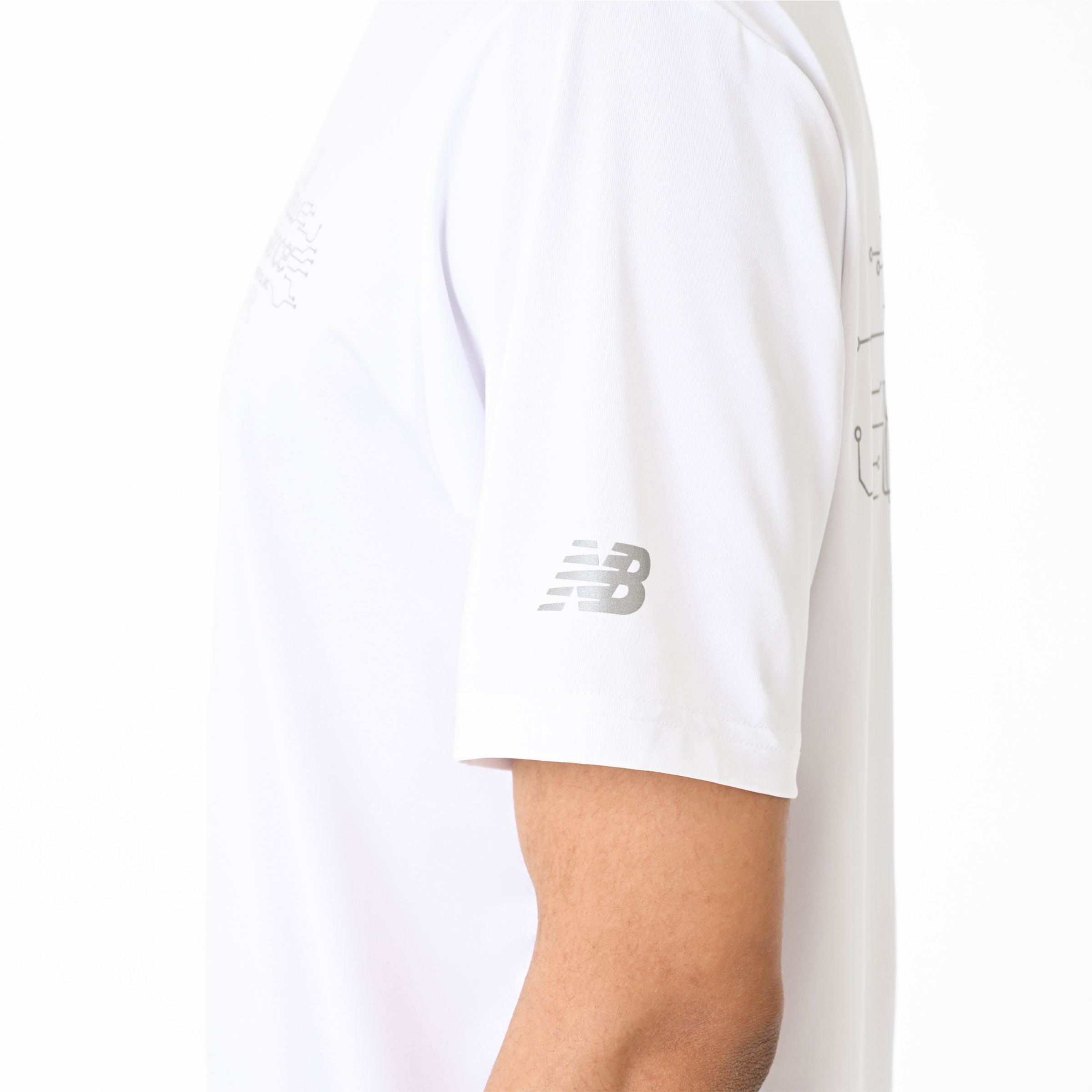 リフレクティブポリTシャツ