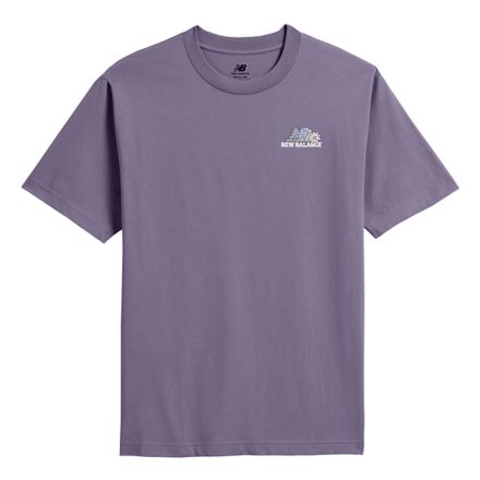 戶外角色圖案 T 恤, 黑, MT61Z8V9AA5