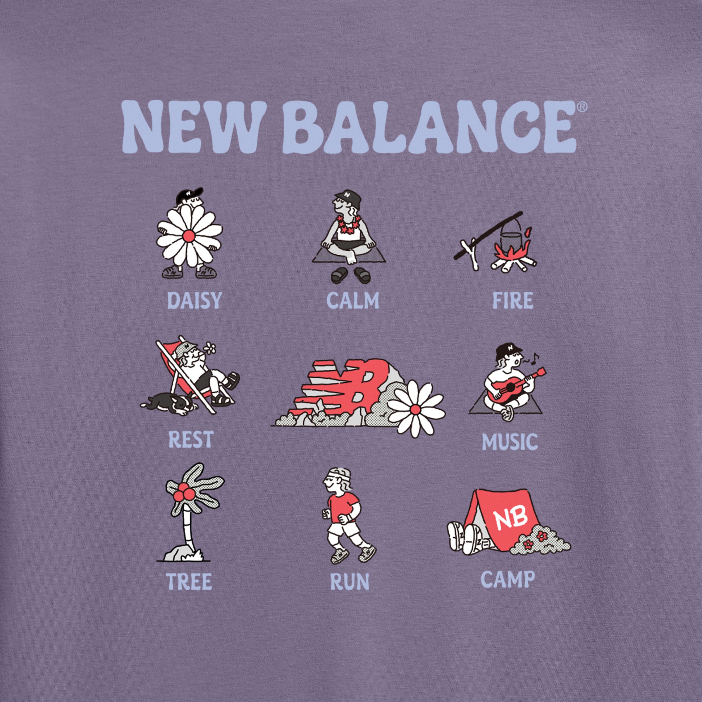 【NB Boy】戶外角色圖案 T 恤