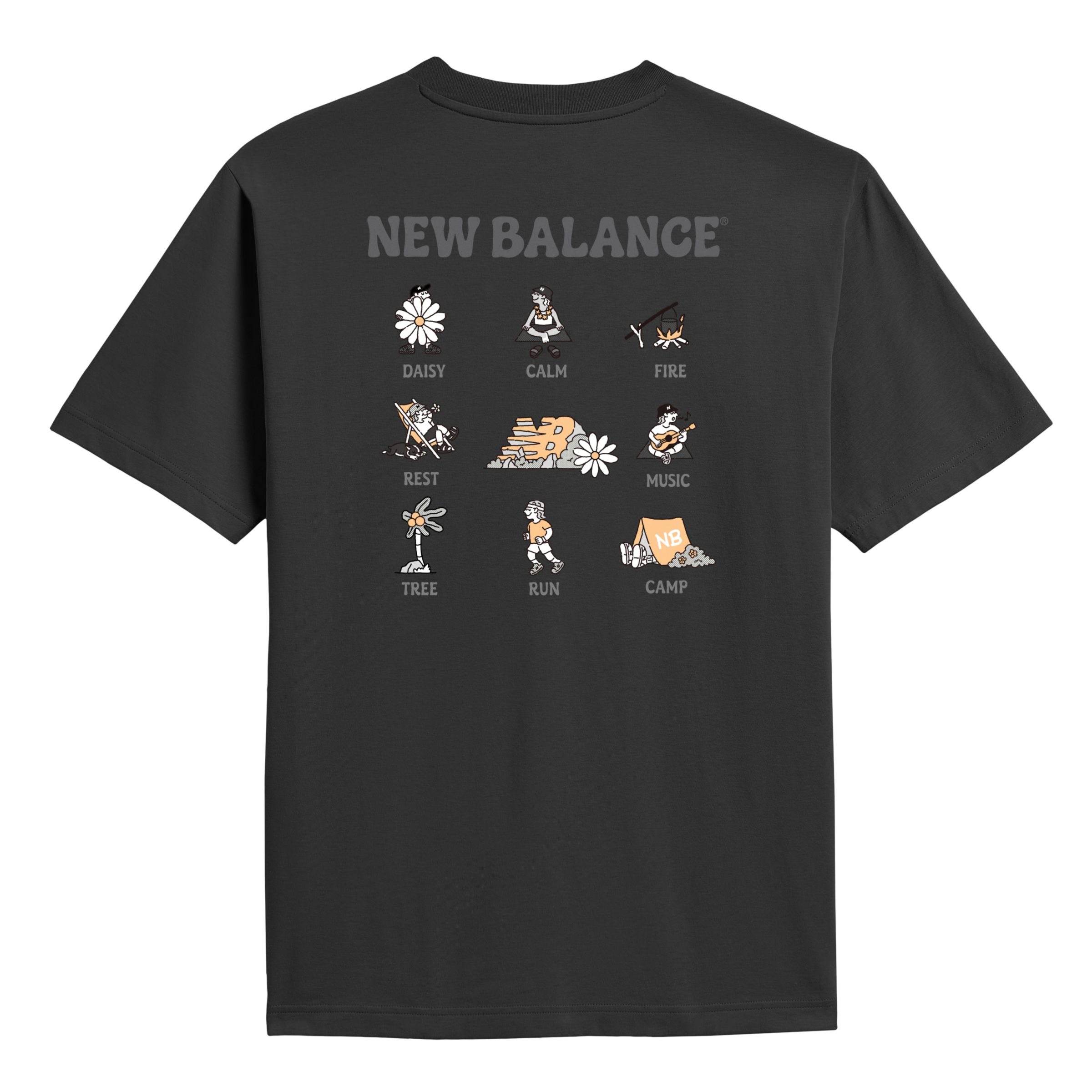 Outdoor Characters 圖案 T 恤