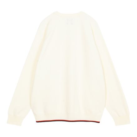 大谷翔平シグネチャーMade in Japan ロングスリーブハイゲージニット, FADED BLACK with TEAM RED, MT61Z9Z3WT