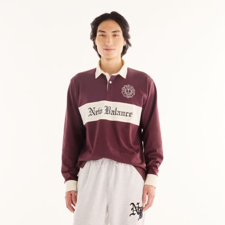 Varsity Old English Rugby, CHERRY LEATHER, MT6214YAYLR