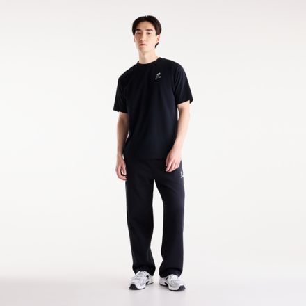 Shohei Logo Short Sleeve T-Shirt, CAVIAR, MT6224FCBK