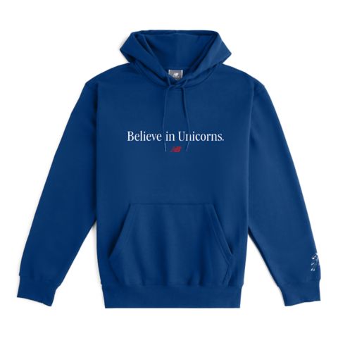 Мужское худи New Balance Shohei Believe, цвет: Королевский синий