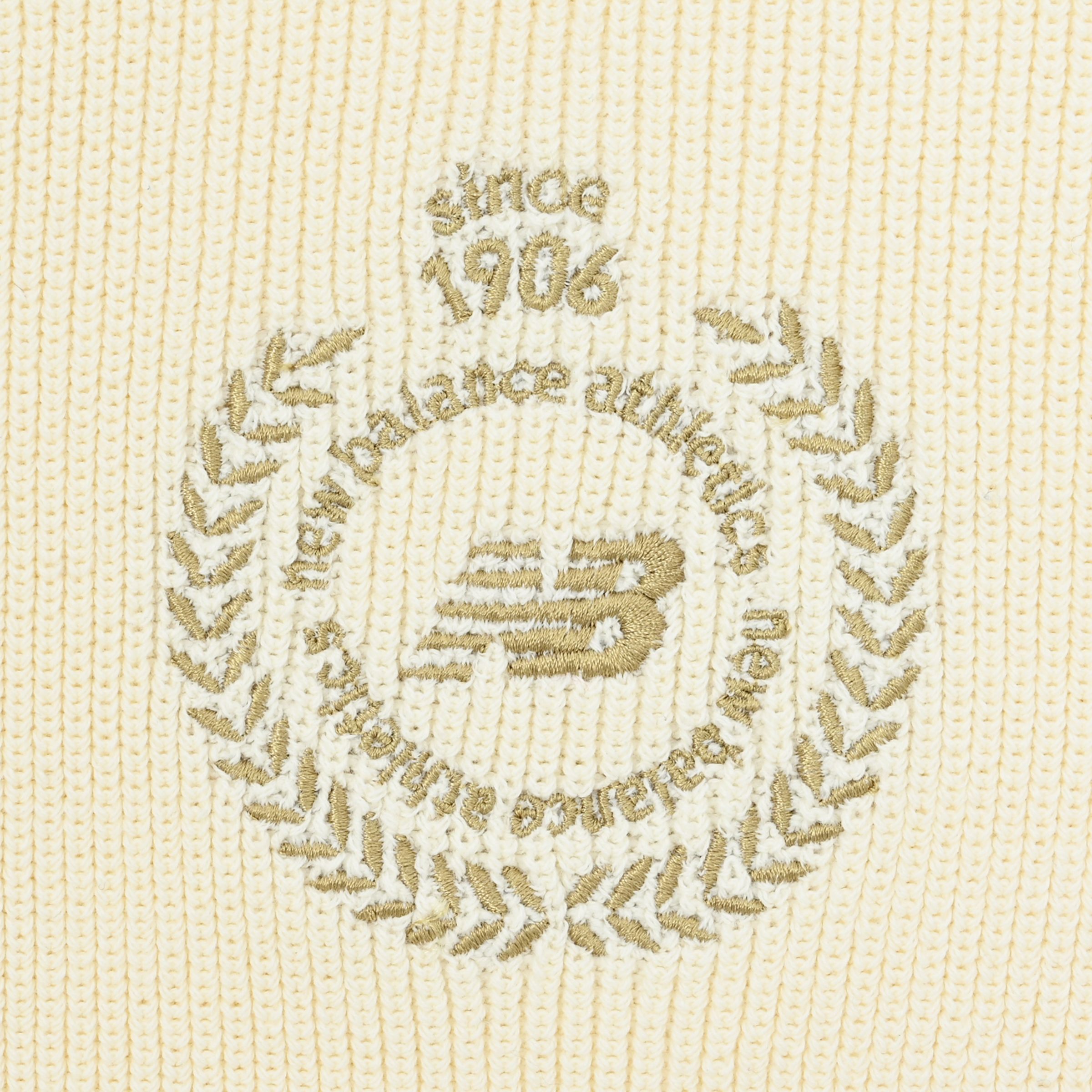 New Balance ラインニットハーフジップロングスリーブ, MT6236TYAGA
