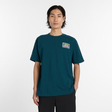 RBC Brooklyn Half Men's Graphic T-Shirt - Cassette, VERDE MEDUSA, MT6249SVAAV