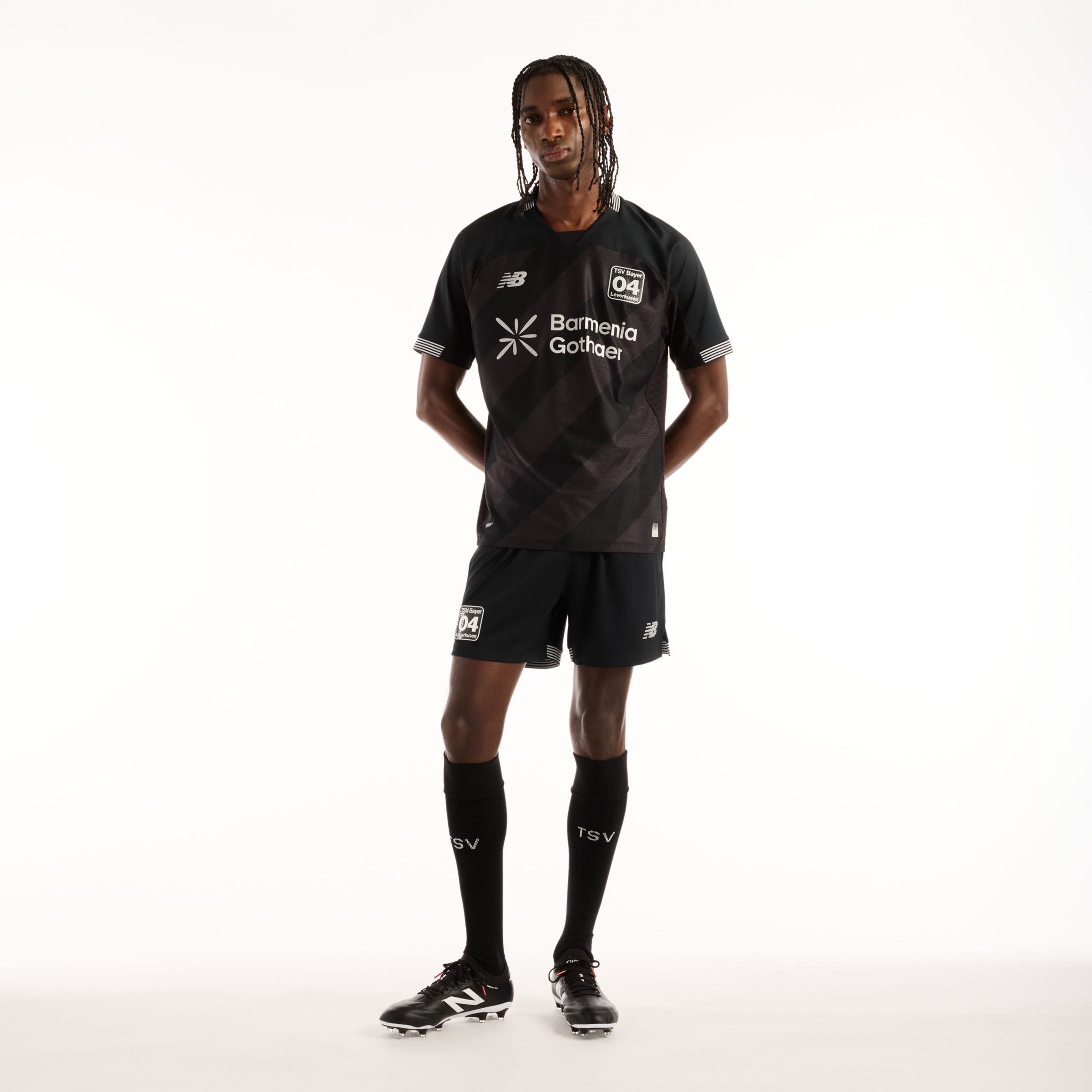 New Balance Bayer 04 26/27 Fourth Elite Short Sleeve Jersey, MT625370FOU