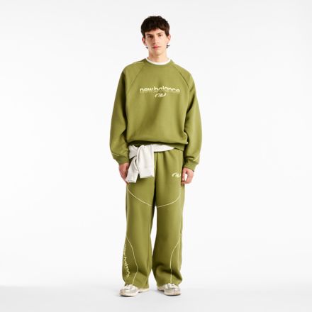 Trackside Fleece Crew, VERDE DEPORTIVO, MT6255WPGEE