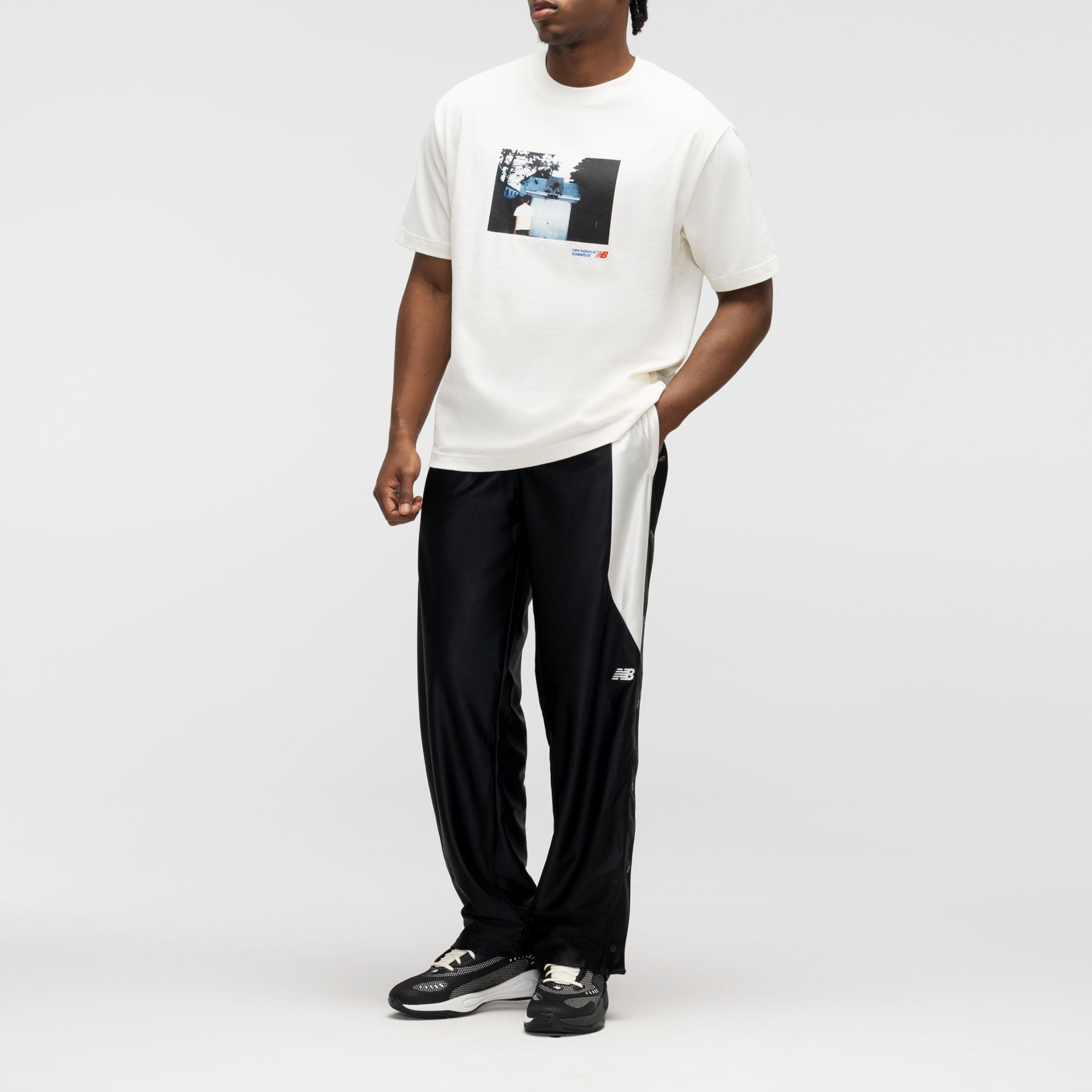 Basketball Photo Graphic T-Shirt