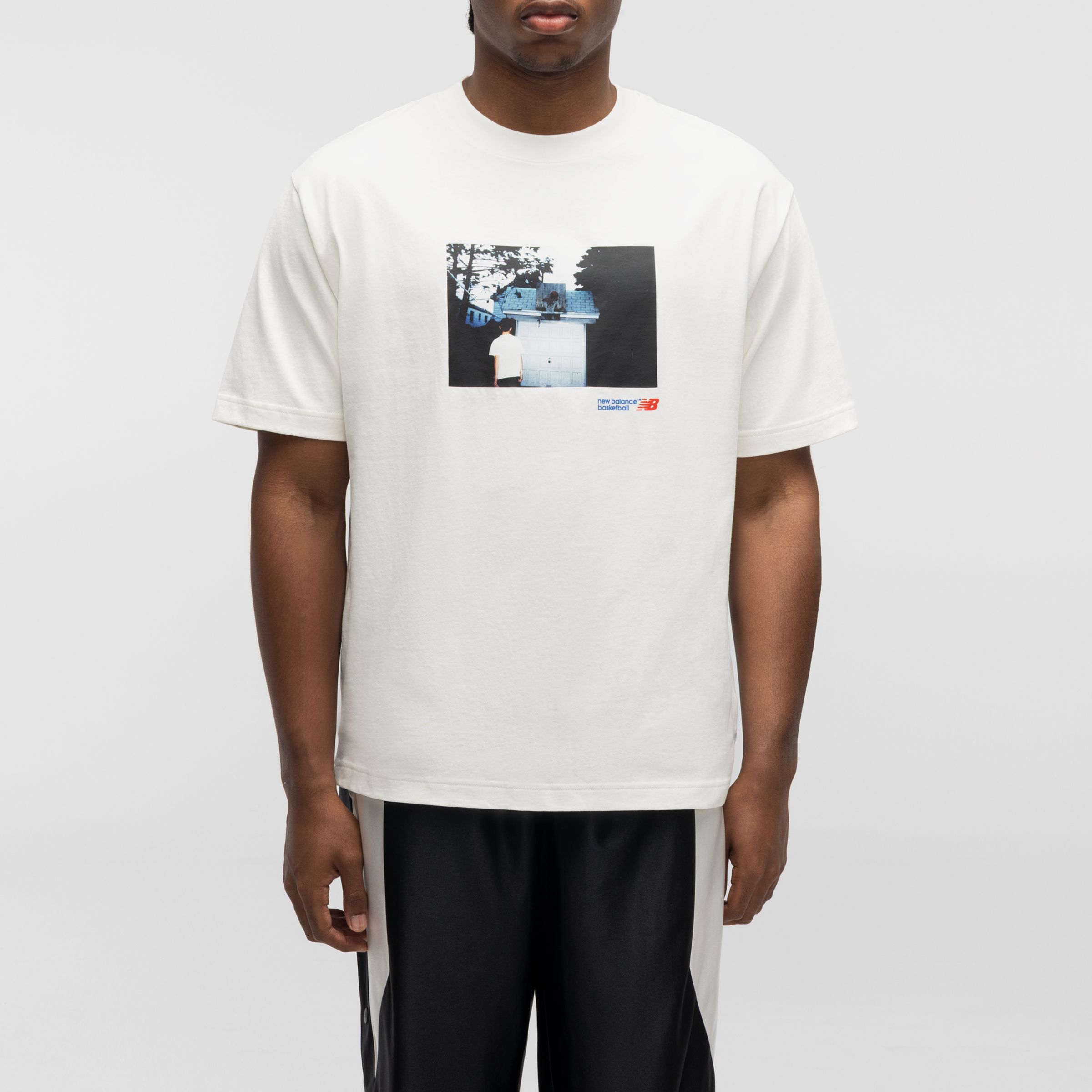 Basketball Photo Graphic T-Shirt