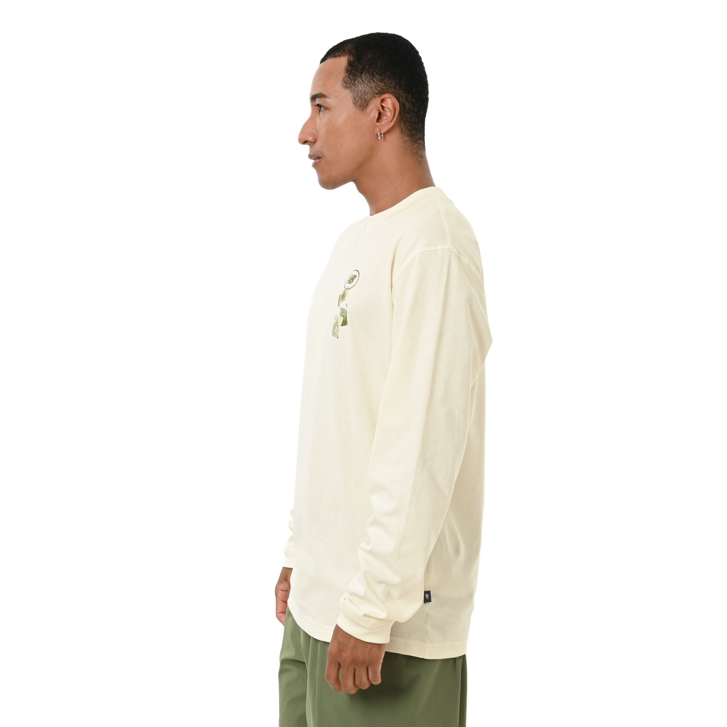 New Balance International Stamp ロングスリーブTシャツ, MT62691YAGA