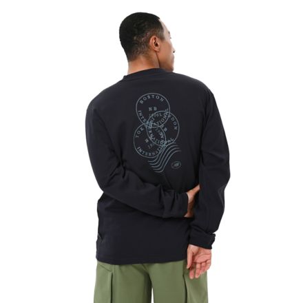 International Stamp ロングスリーブTシャツ, ANGORA, MT62691YDNT