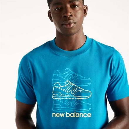 Layered 574 Relaxed T-Shirt, NORTH SEA, MT6273TONOS