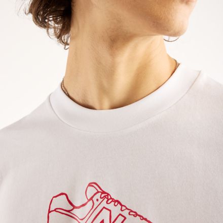 T-shirt d&eacute;contract&eacute; 574 &agrave; motif superpos&eacute;