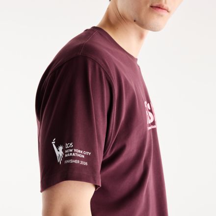 NYC Marathon Finisher Graphic T Shirt