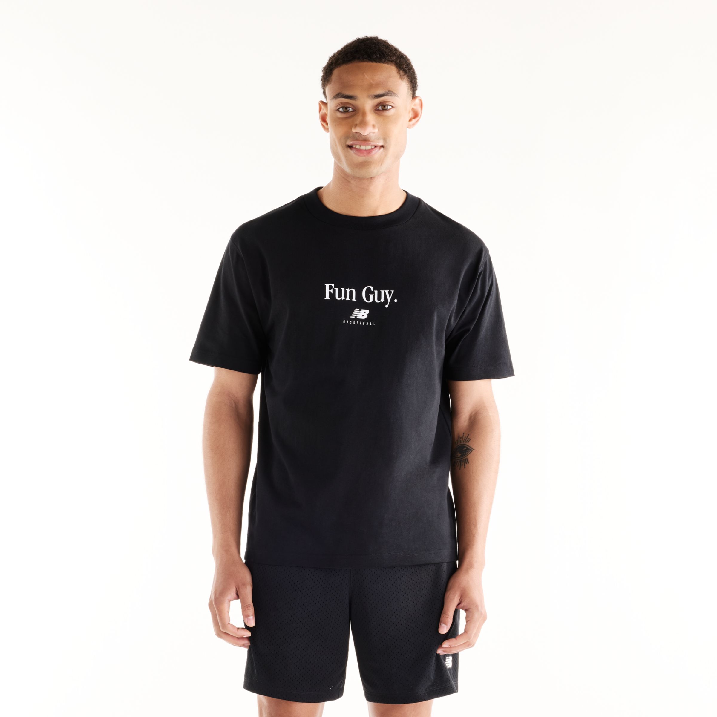 New Balance T-shirt Fun Guy, MT62871GBK