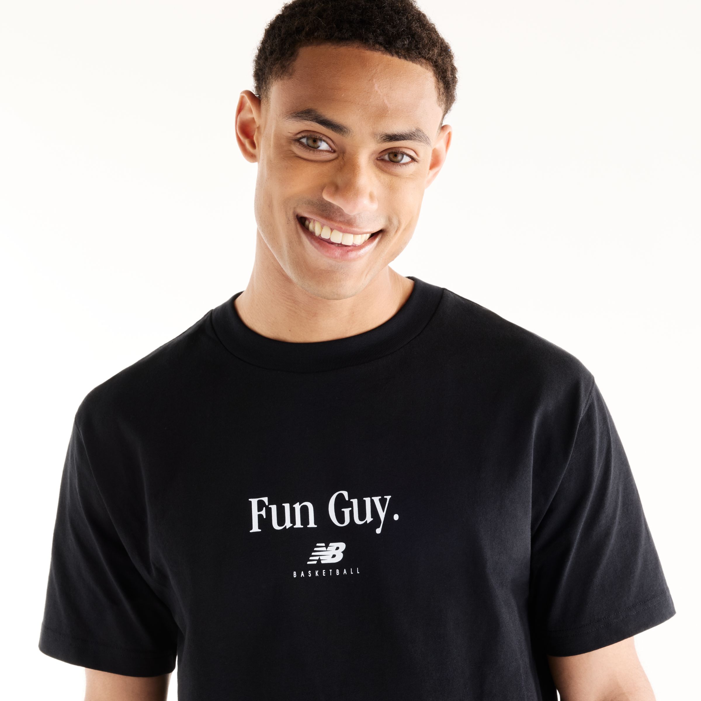 New Balance T-shirt Fun Guy, MT62871GBK