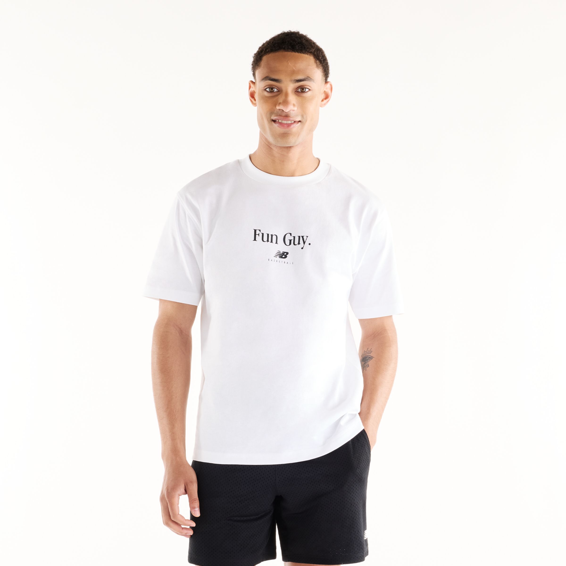 New Balance T-shirt Fun Guy, MT62871GWT