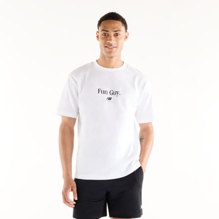 T-shirt Fun Guy, BLANC, MT62871GWT