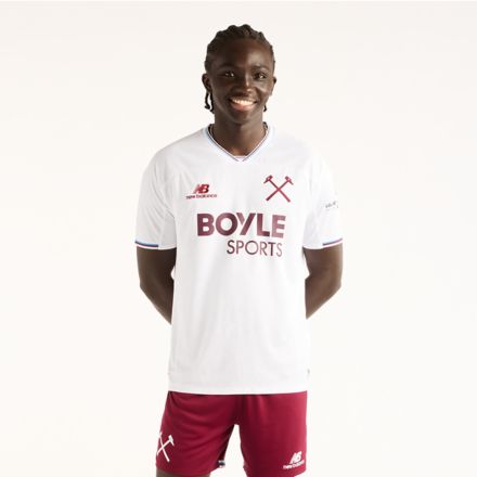 West Ham United 26/27 Away Short Sleeve Jersey, Away, MT6288LAAWY