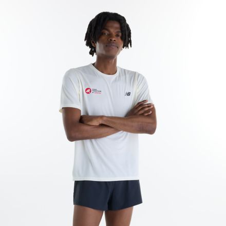Doha Marathon Athletics T-Shirt, CHERRY LEATHER, MT62985XAGA