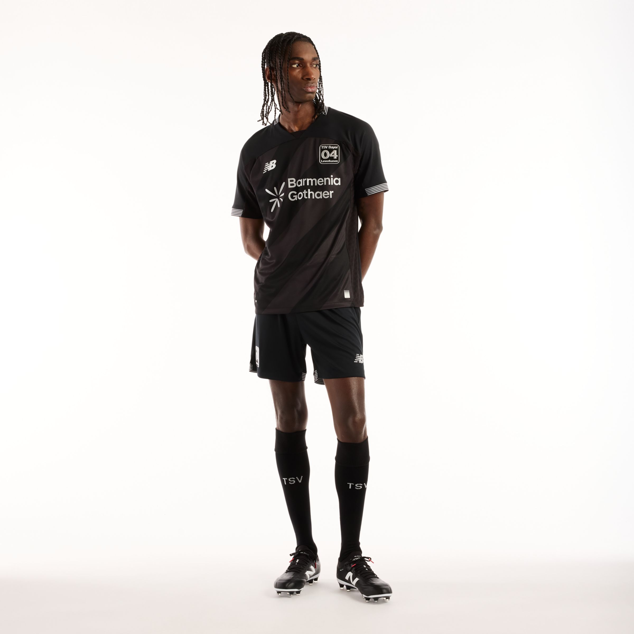 New Balance Bayer 04 26/27 Fourth Short Sleeve Jersey, MT62A11KFOU